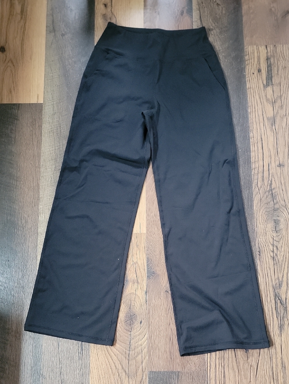 Women's Black Wide-Leg Pants by